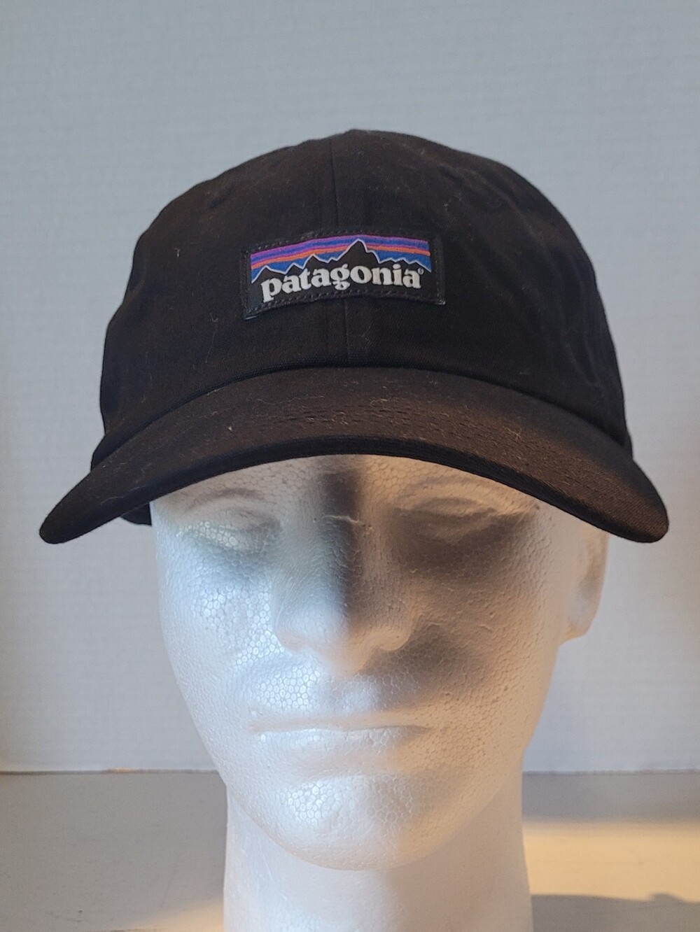 Cap Hat PATAGONIA Black Strapback Adjustable Baseball Fishing Sports Unisex Cap